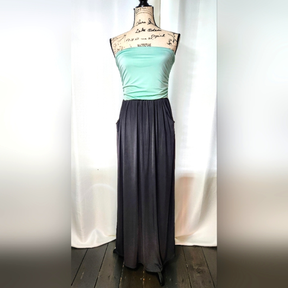 Strapless Maxi Dress